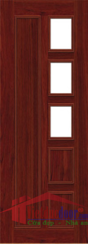 Cửa nhựa gỗ ghép thanh VD.NG-B30