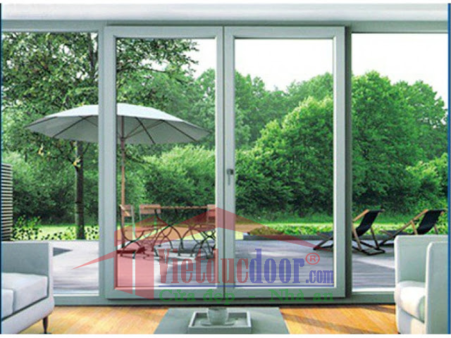 Cửa nhôm Xingfa 2 cánh mở lùa