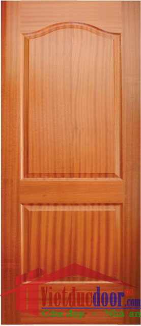 Cửa Gỗ HDF Veneer VD.2A-Sapele