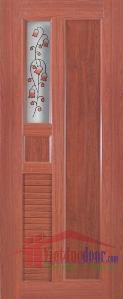 Cửa nhựa gỗ ghép thanh VD.NG-B25